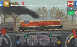 Screenshot Train Simulator: поезд игра 2D