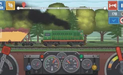 Screenshot Train Simulator: поезд игра 2D