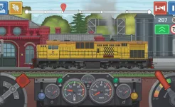 Screenshot Train Simulator: поезд игра 2D