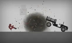 Screenshot Stickman Dismounting