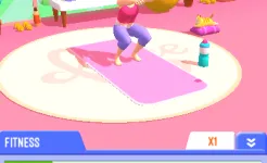 Screenshot Idle Beauty Girl: Workout master