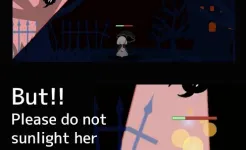 Screenshot Sun and dark girl. - TERASENE -
