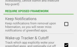 Screenshot Greenify