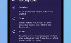 Screenshot Tor Browser