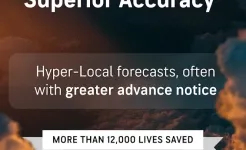 Screenshot AccuWeather прогноз погоды