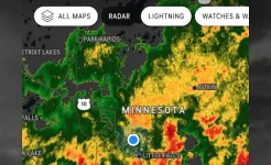 Screenshot AccuWeather прогноз погоды