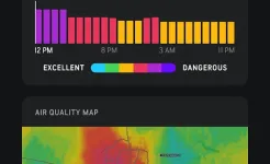 Screenshot AccuWeather прогноз погоды