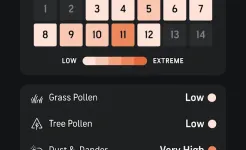 Screenshot AccuWeather прогноз погоды