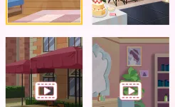 Screenshot Vlinder Story: игра-одевалка
