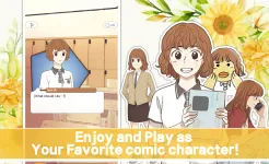 Screenshot Odd Girl Out визуальная новелла