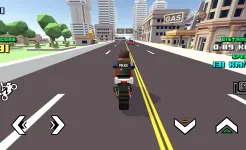 Screenshot Blocky Moto Racing – мотоцикл симулятор