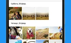 Screenshot Google Фото