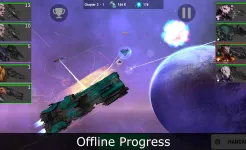 Screenshot Stellar Wind Idle: Space RPG
