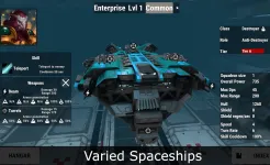 Screenshot Stellar Wind Idle: Space RPG