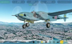Screenshot GeoFS - Flight Simulator