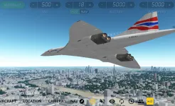 Screenshot GeoFS - Flight Simulator