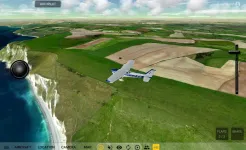 Screenshot GeoFS – Flight Simulator