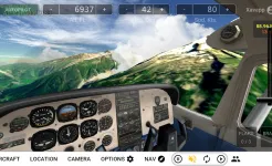 Screenshot GeoFS – Flight Simulator