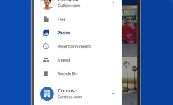 Screenshot Microsoft OneDrive