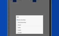 Screenshot Microsoft OneDrive