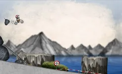 Screenshot Stickman Downhill Motocross