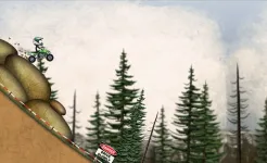 Screenshot Stickman Downhill Motocross