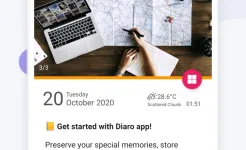 Screenshot Diaro – дневник, журнал, Заметки, Трекер Настроения
