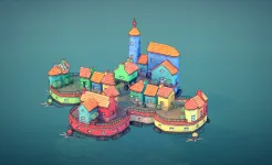 Screenshot Townscaper