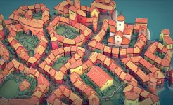 Screenshot Townscaper