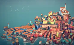 Screenshot Townscaper