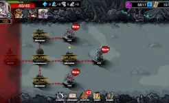 Screenshot Lophis Roguelike: Card RPG game, Darkest Dungeon