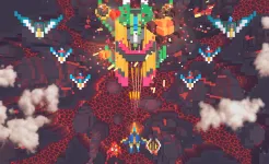 Screenshot Sky Wings: Pixel Fighter 3D