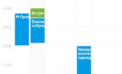 Screenshot Google Календарь