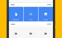 Screenshot Google Keep – заметки и списки