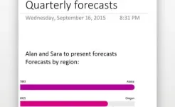Screenshot Microsoft OneNote: Save Notes
