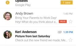 Screenshot Gmail
