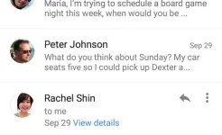 Screenshot Gmail