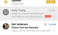 Screenshot Gmail