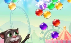 Screenshot Говорящий Том: бабл-шутер