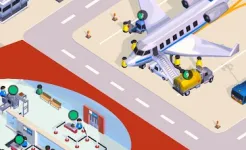 Screenshot Airport Inc. Idle Tycoon Game