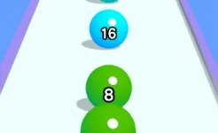 Screenshot Ball Run 2048