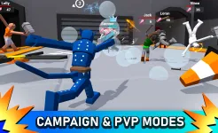 Screenshot Smashgrounds.io: Рагдолл Битва