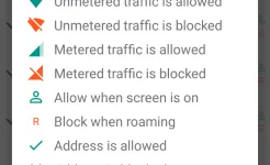 Screenshot NetGuard - no-root firewall