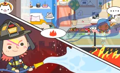 Screenshot Miga Город : Пожарное депо