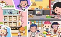 Screenshot Мой город - Miga Town