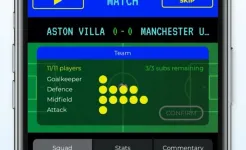 Screenshot Retro Football Management