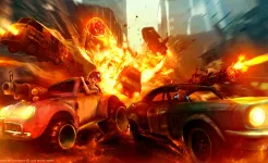 Screenshot Road Warrior Nitro: пустыня