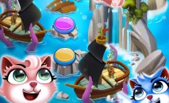 Screenshot Bubble Shooter: Cat Pop Island