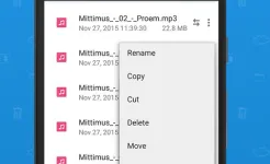 Screenshot Менеджер File Commander