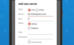 Screenshot Менеджер File Commander